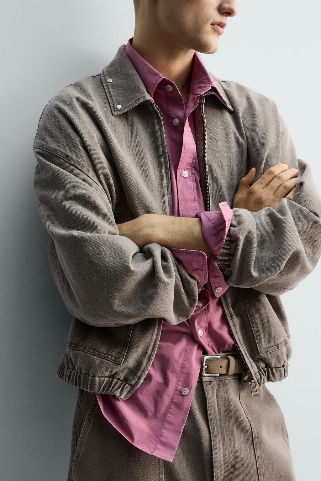 Куртка limited edition relaxed fit с заклепками