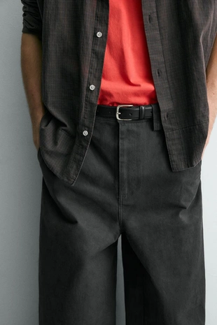 Брюки RELAXED FIT с измененной линией шва- Заказать в России