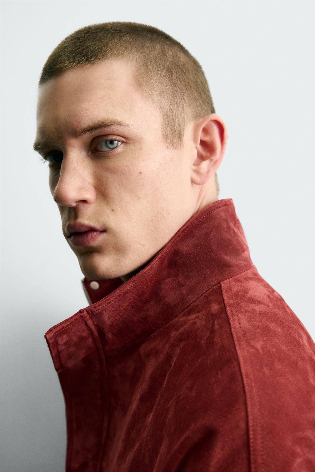 КОЖАНАЯ КУРТКА СВОБОДНОГО КРОЯ