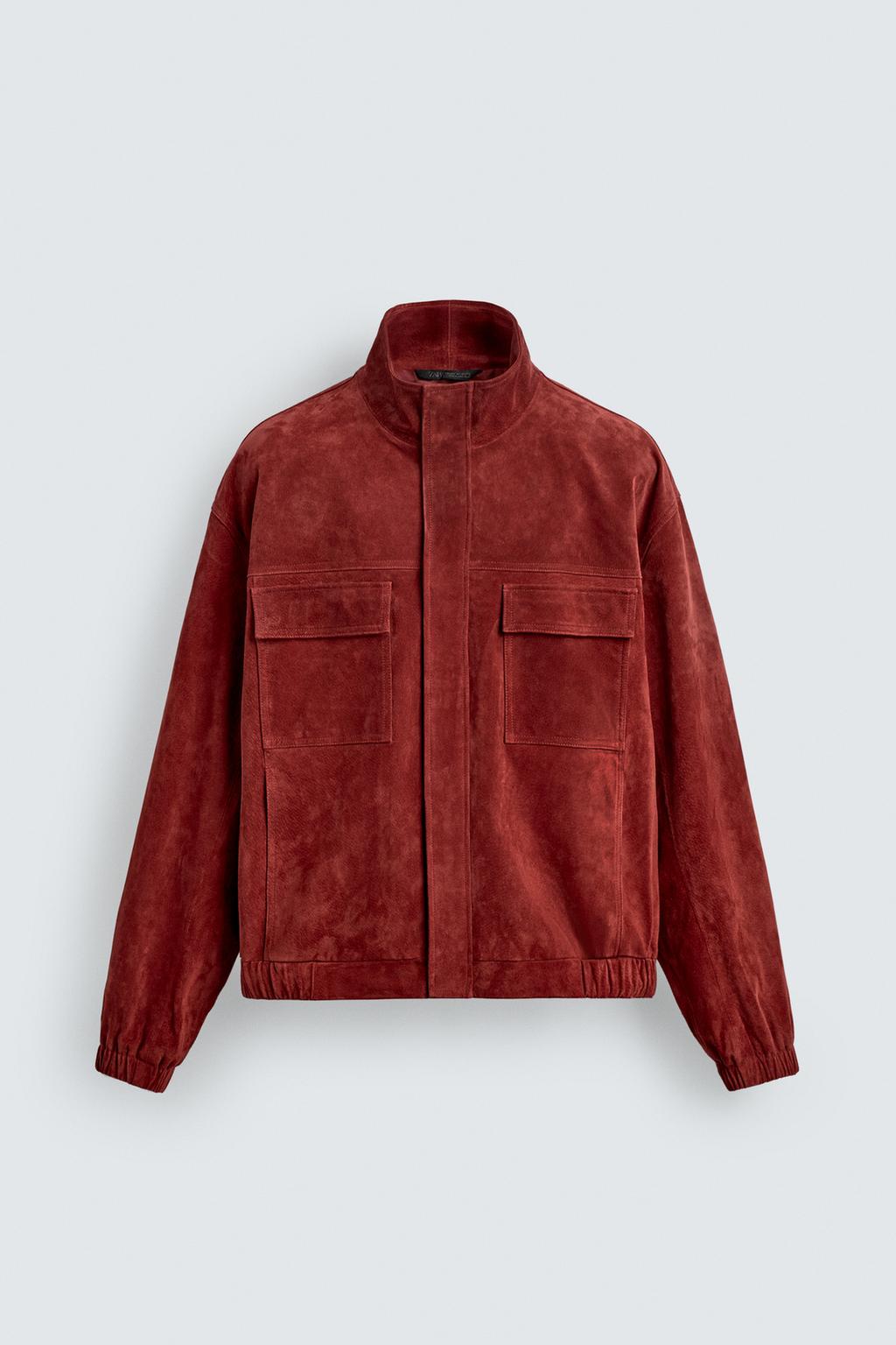 КОЖАНАЯ КУРТКА СВОБОДНОГО КРОЯ