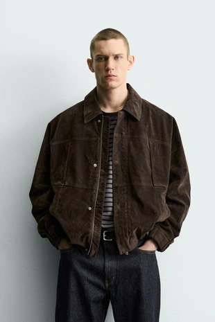 Куртка из искусственной замши- Заказать в России