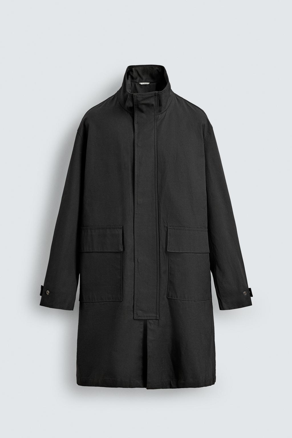 ТРЕНЧ С ВОЩЕНЫМ ПОКРЫТИЕМ