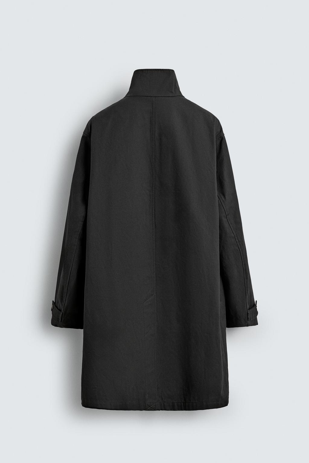 ТРЕНЧ С ВОЩЕНЫМ ПОКРЫТИЕМ