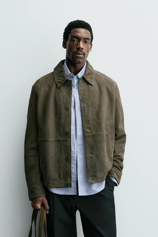 Куртка из искусственной замши- Заказать в России