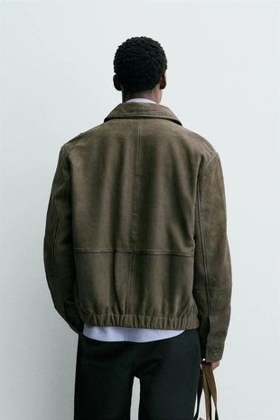 Куртка из искусственной замши- Заказать в России