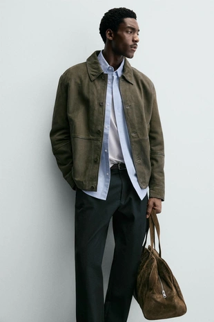 Куртка из искусственной замши- Заказать в России