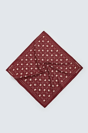 Бандана с принтом сердечек- Заказать в России