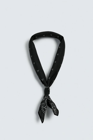 Бандана с принтом пейсли