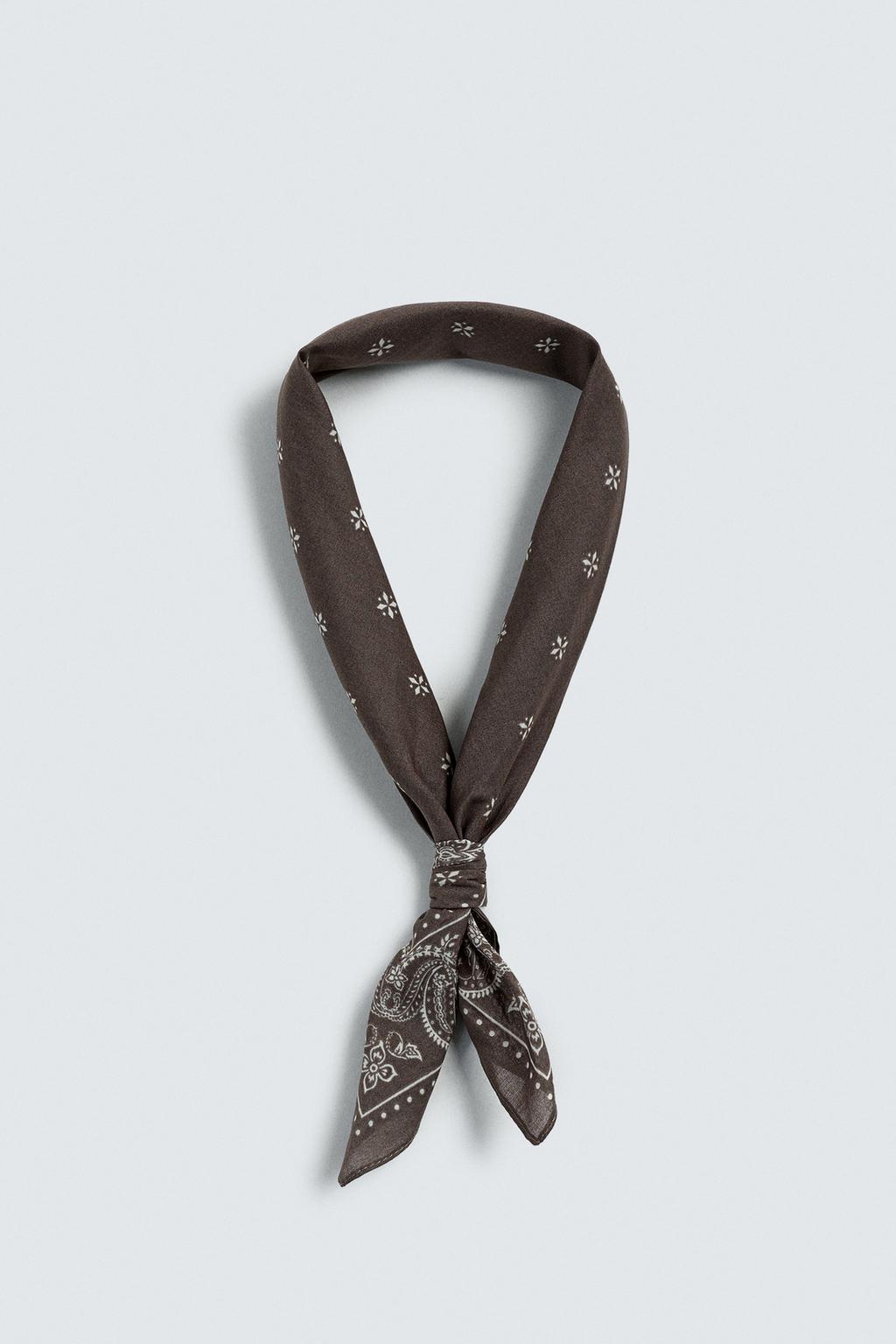 БАНДАНА С ПРИНТОМ ПЕЙСЛИ