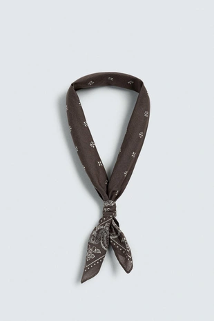 Бандана с принтом пейсли