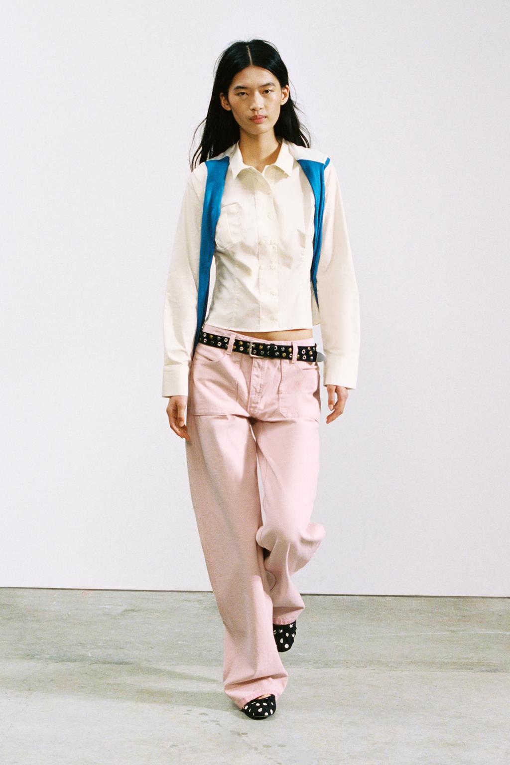 ПРИТАЛЕННАЯ РУБАШКА ИЗ ПОПЛИНА