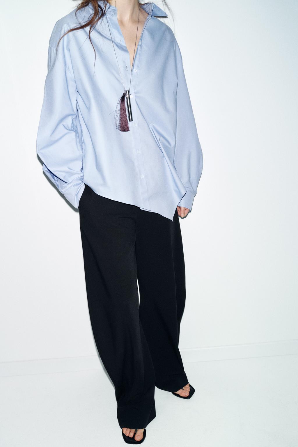 РУБАШКА ОКСФОРД АСИММЕТРИЧНАЯ