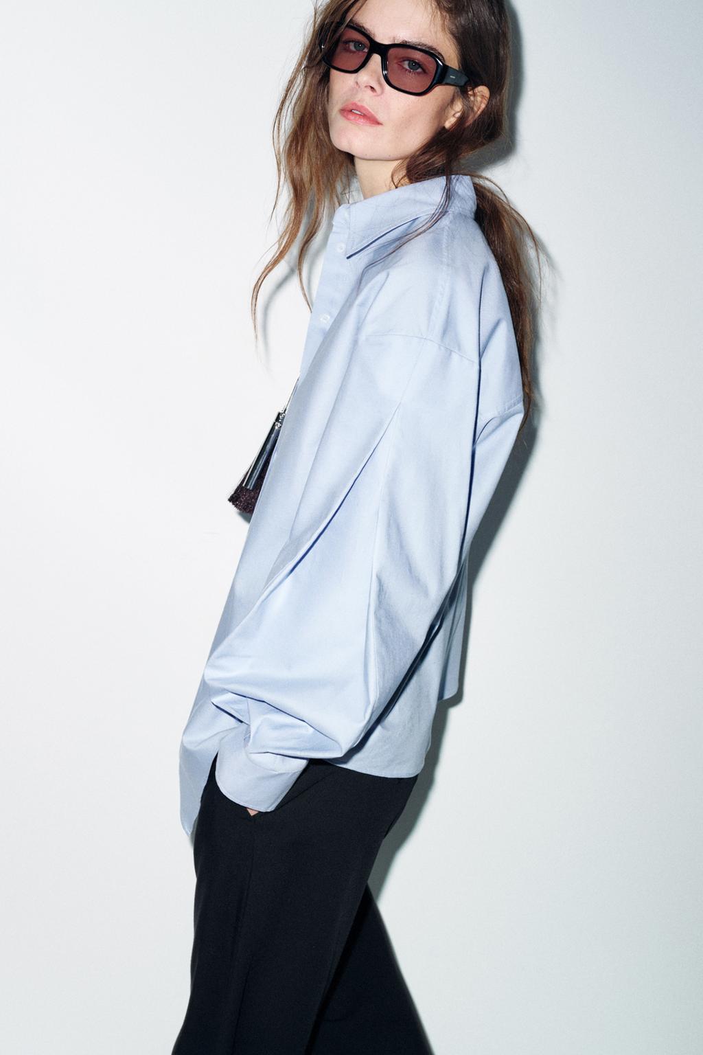 РУБАШКА ОКСФОРД АСИММЕТРИЧНАЯ