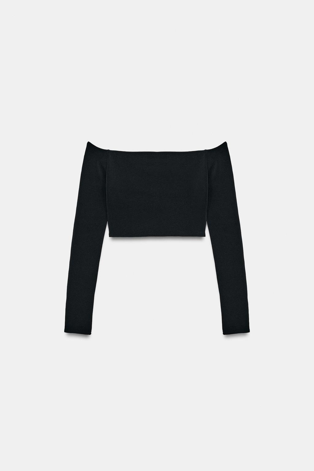 КРОП-ТОП С ДЛИННЫМИ РУКАВАМИ