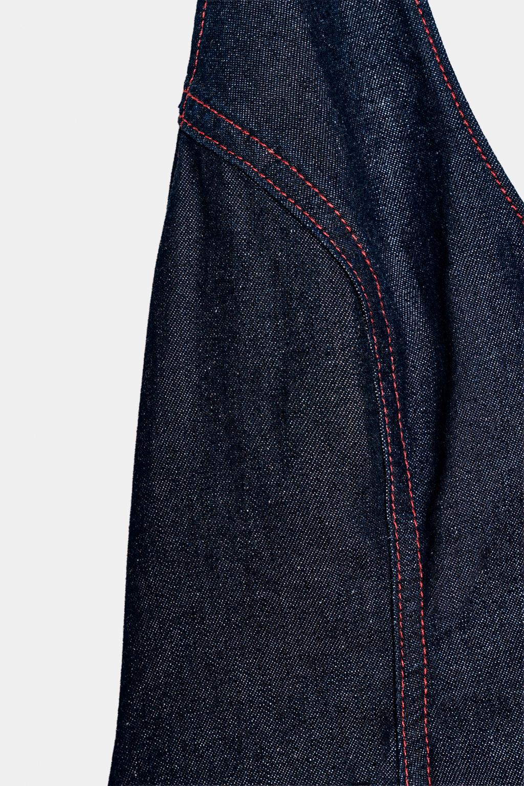 ТОП ИЗ ДЕНИМА Z1975 С ГОРЛОВИНОЙ ХАЛТЕР GLOBO