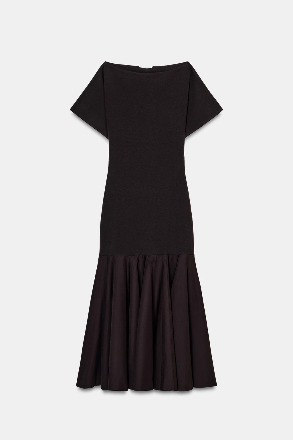 ПЛАТЬЕ ИЗ КОМБИНИРОВАННОГО ИНТЕРЛОКА