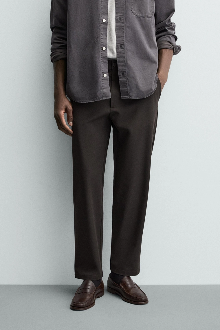 Повседневные брюки комфортного кроя