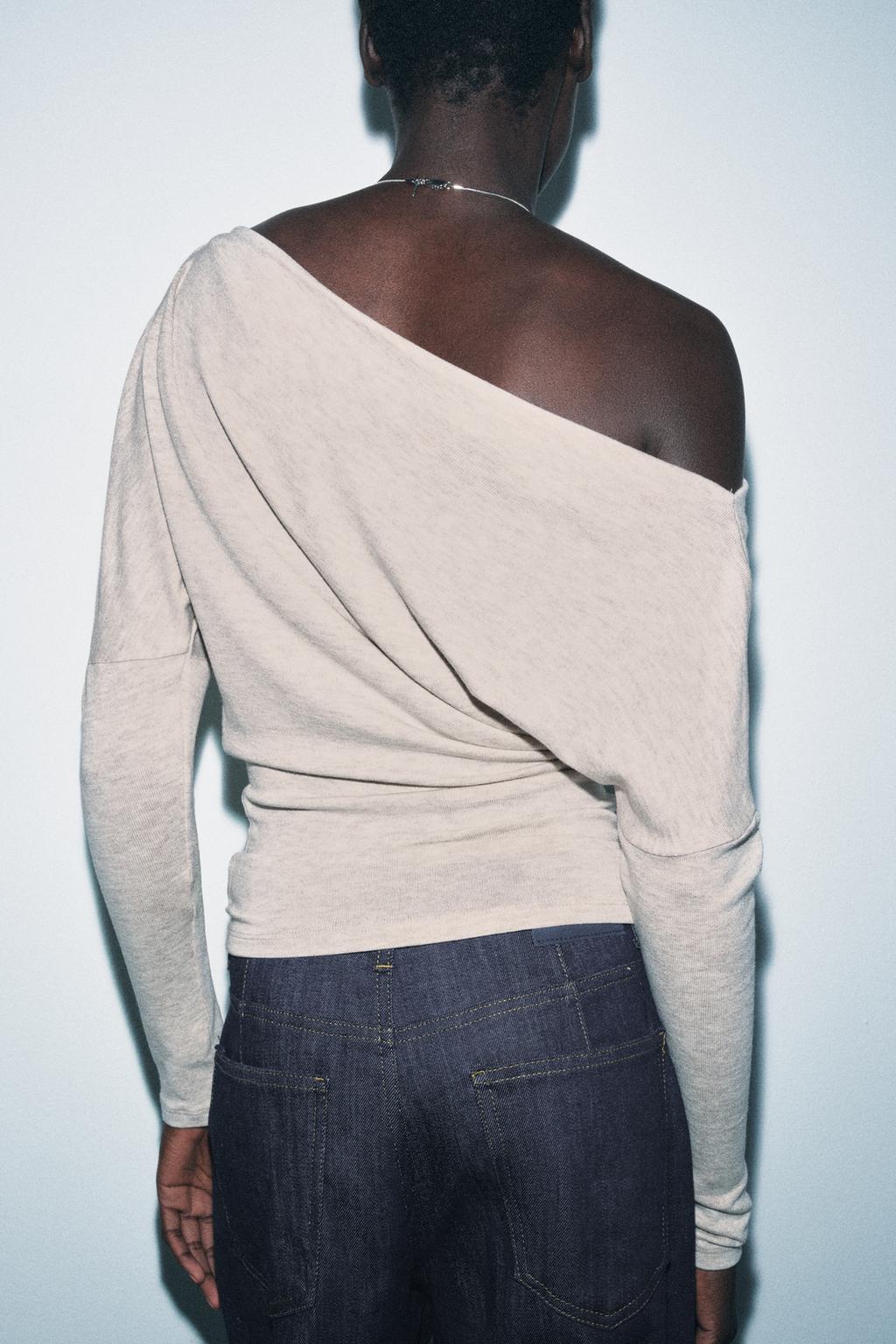 ТОП АСИММЕТРИЧНОГО КРОЯ ИЗ МЯГКОЙ ТКАНИ