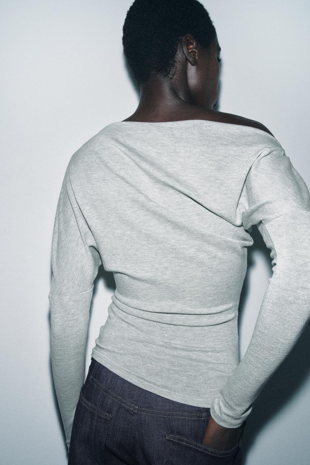 ТОП АСИММЕТРИЧНОГО КРОЯ ИЗ МЯГКОЙ ТКАНИ