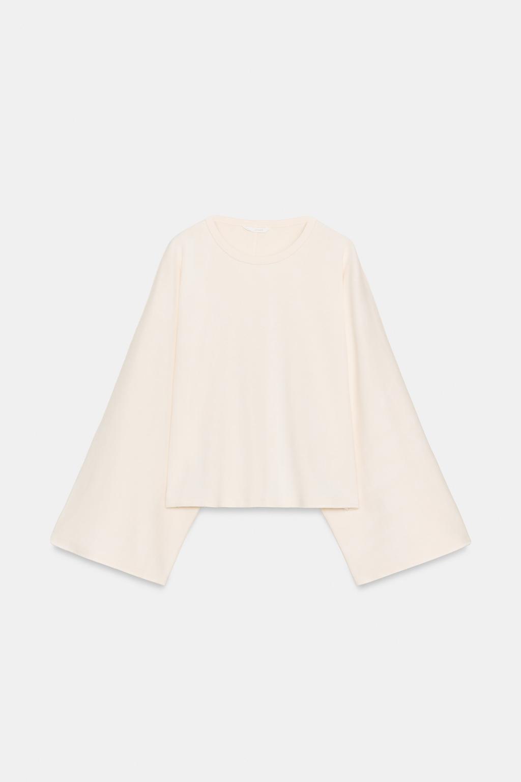 ФУТБОЛКА С РУКАВАМИ-КРЫЛЫШКАМИ