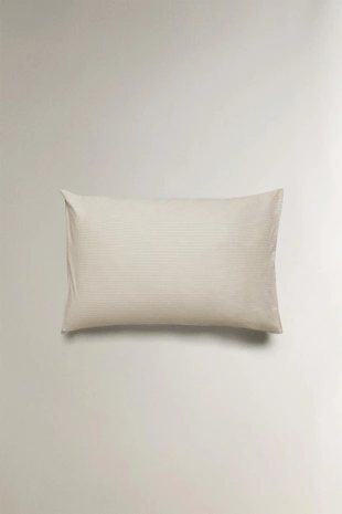 Подушечный чехол из сатина с полосками (300 нитей)- Заказать в России