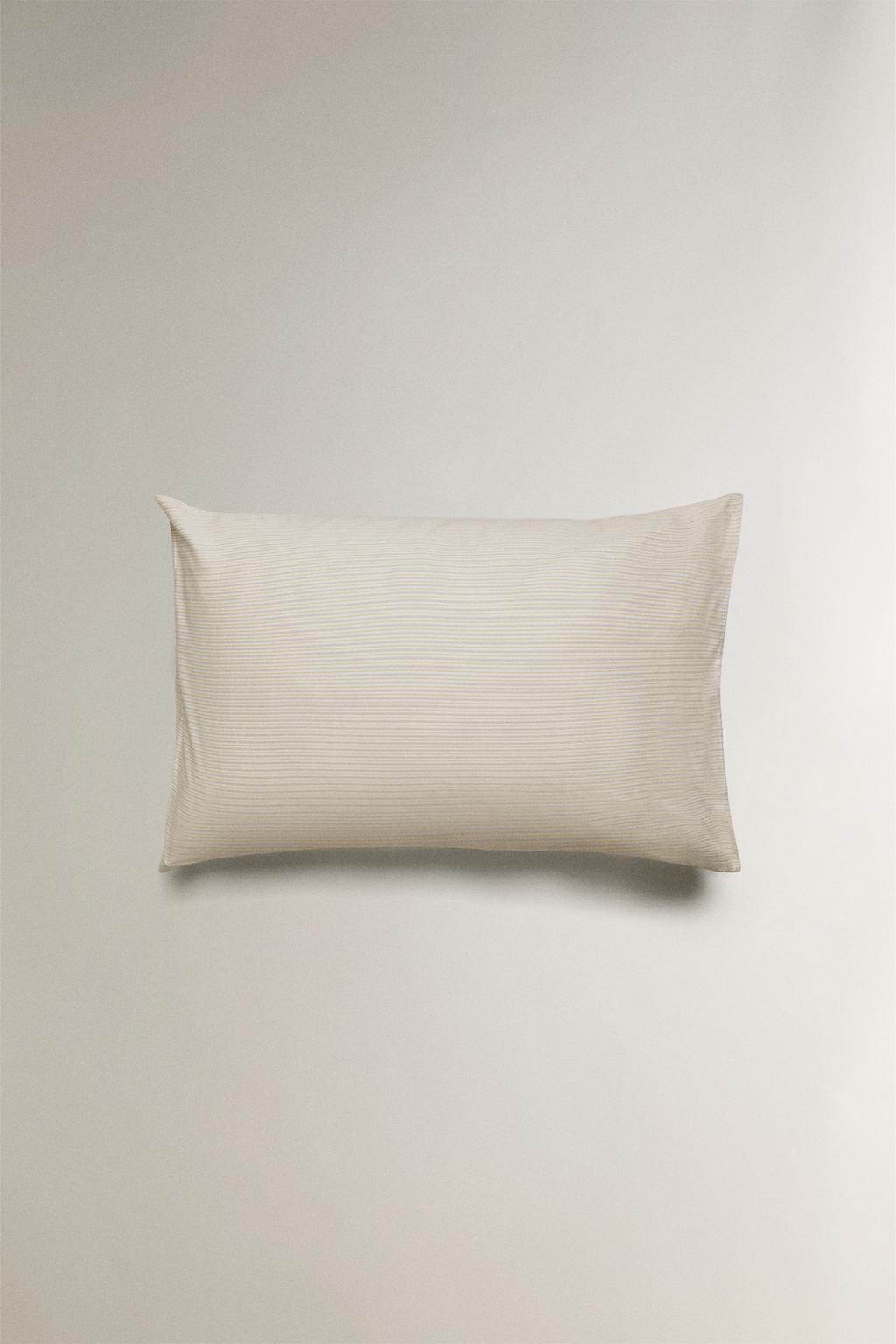 Подушечный чехол из сатина с полосками (300 нитей)