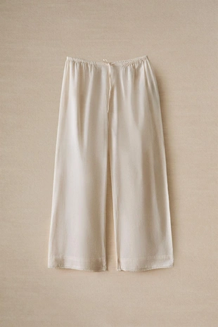 Брюки с кружевными вставками- Заказать в России