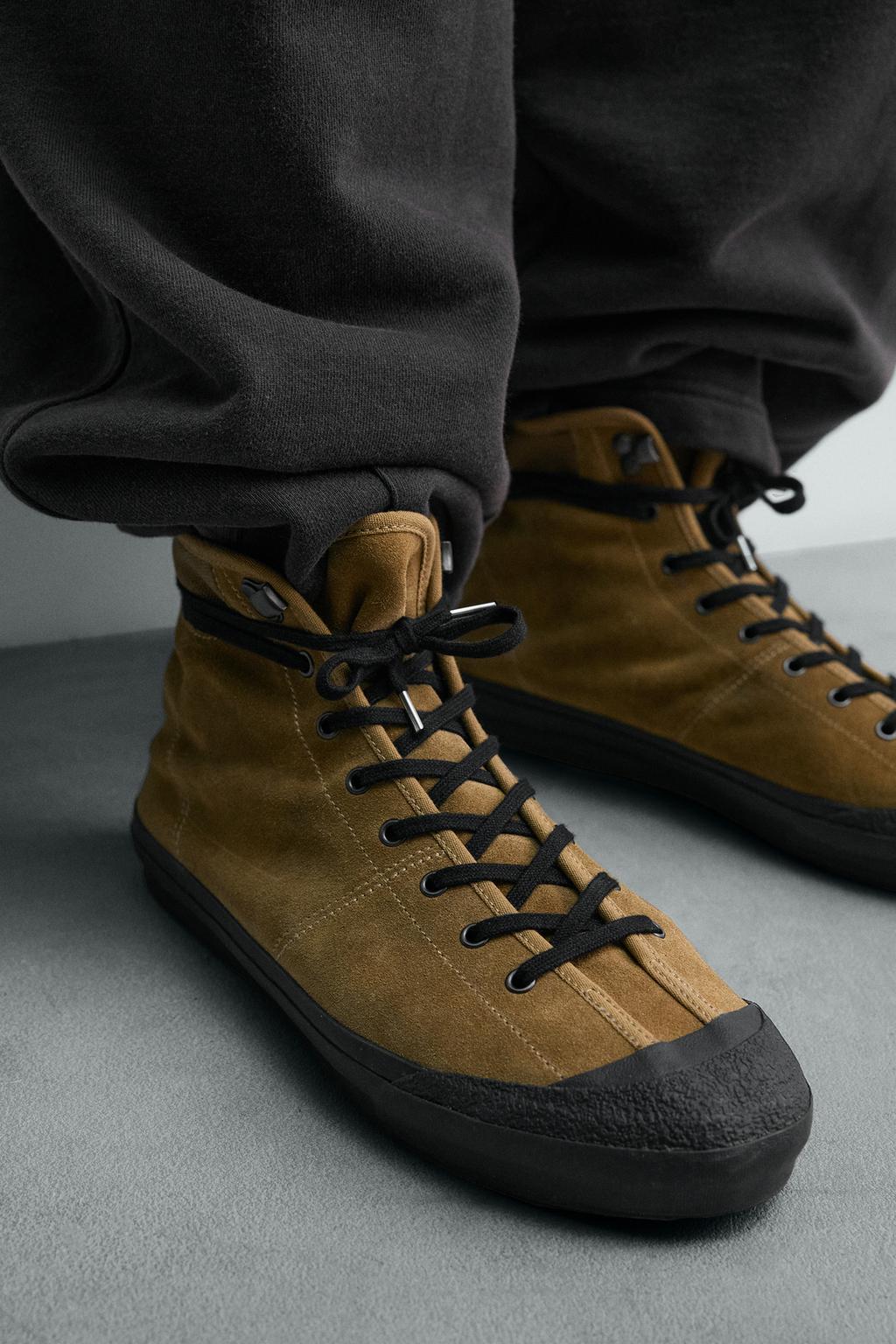 ВЫСОКИЕ КЕДЫ ИЗ КОЖИ — LIMITED EDITION