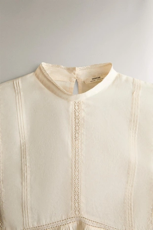 Топ с кружевом- Заказать в России