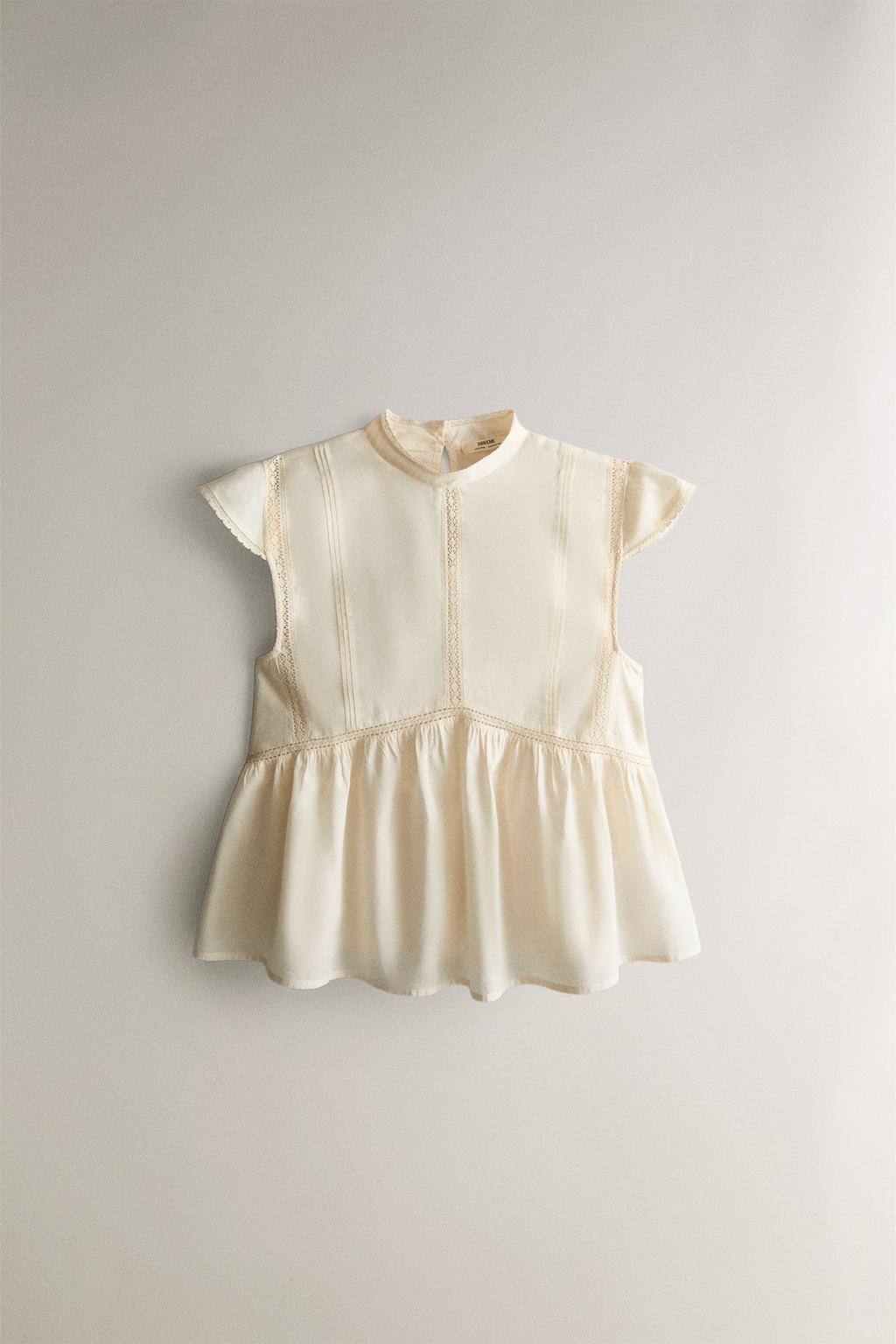 Топ с кружевом