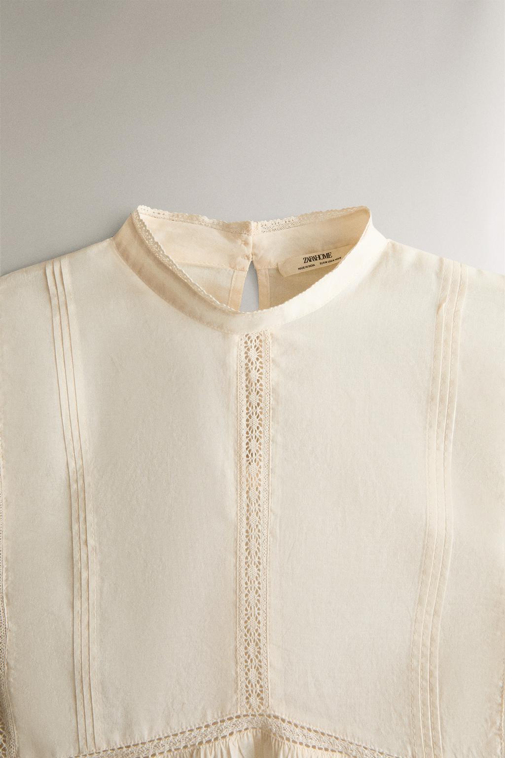 Топ с кружевом