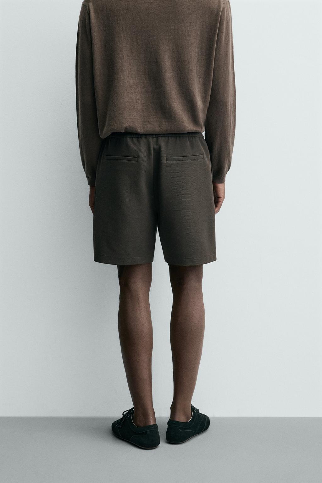 Бермуды с текстурой для комфорта