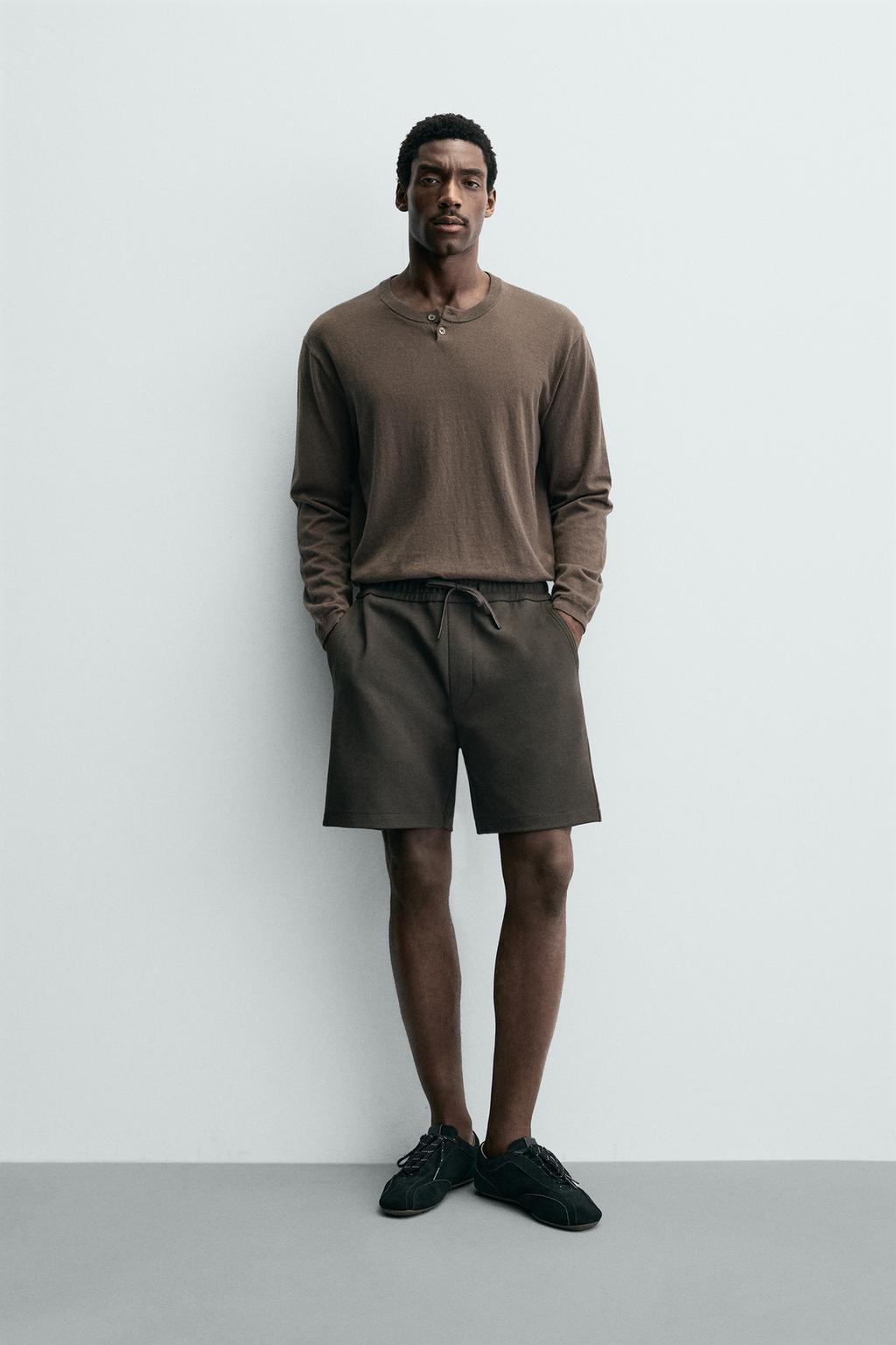 Бермуды с текстурой для комфорта