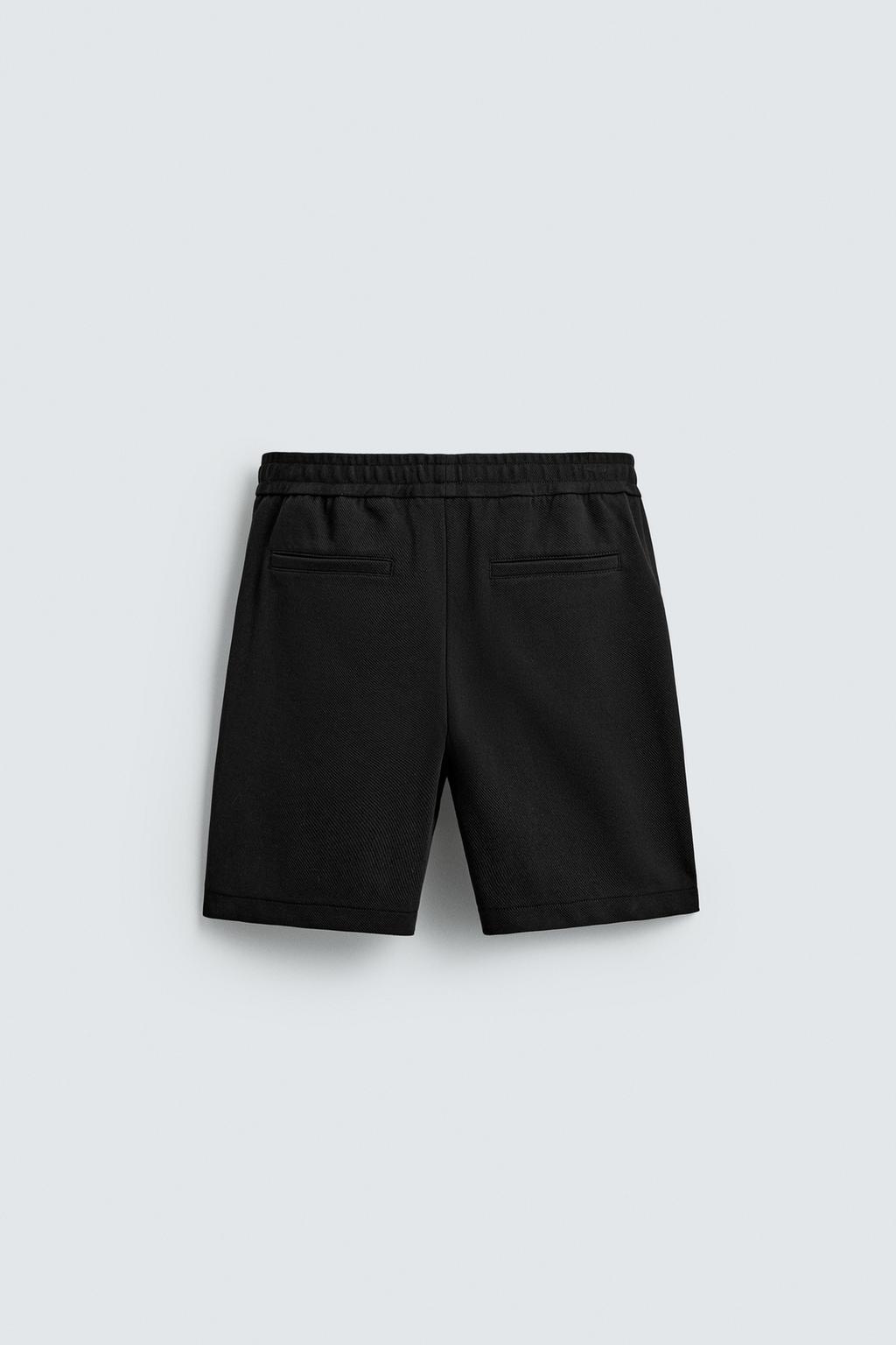 Комфортабельные текстурированные бермуды