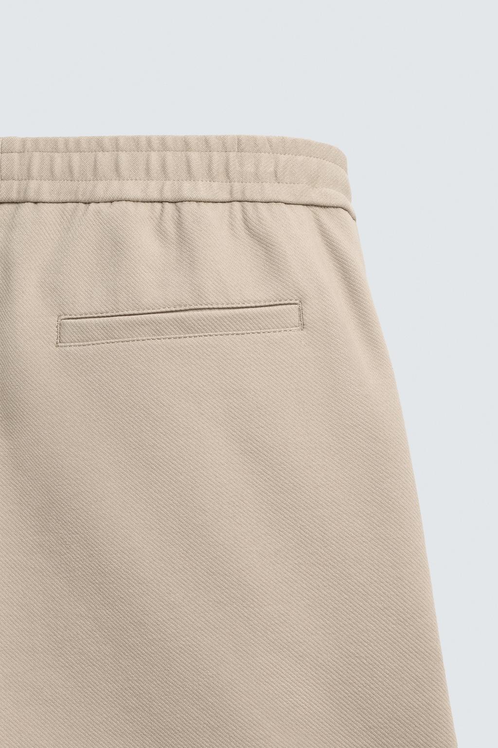 Бермуды из текстурированной ткани комфорт