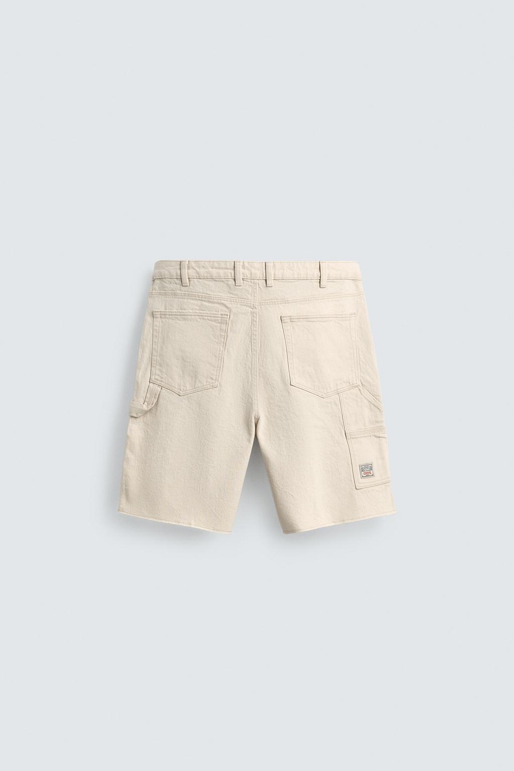 Бермуды с карманами-карпентерами