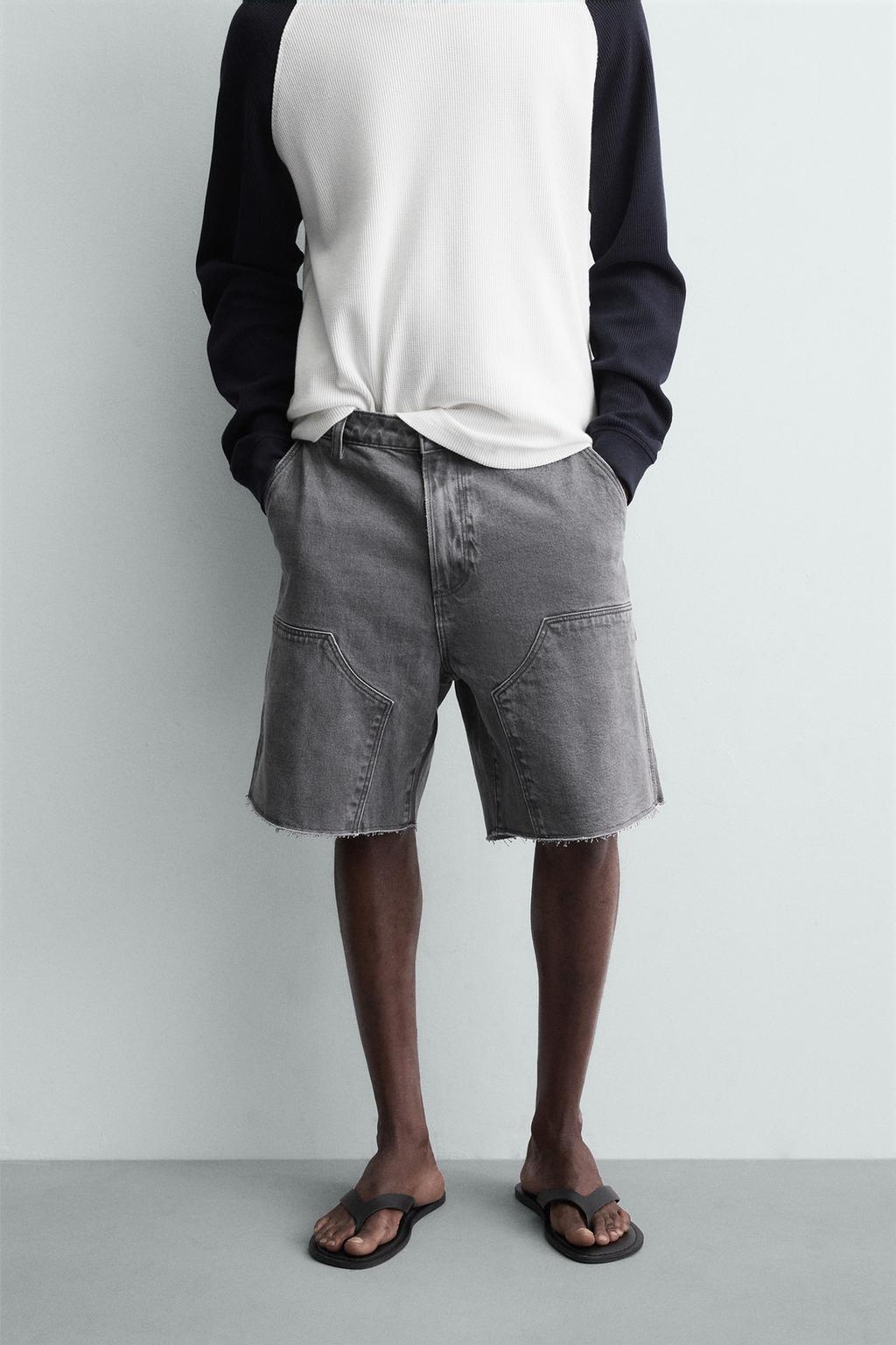 Бермуды с карманом столяра