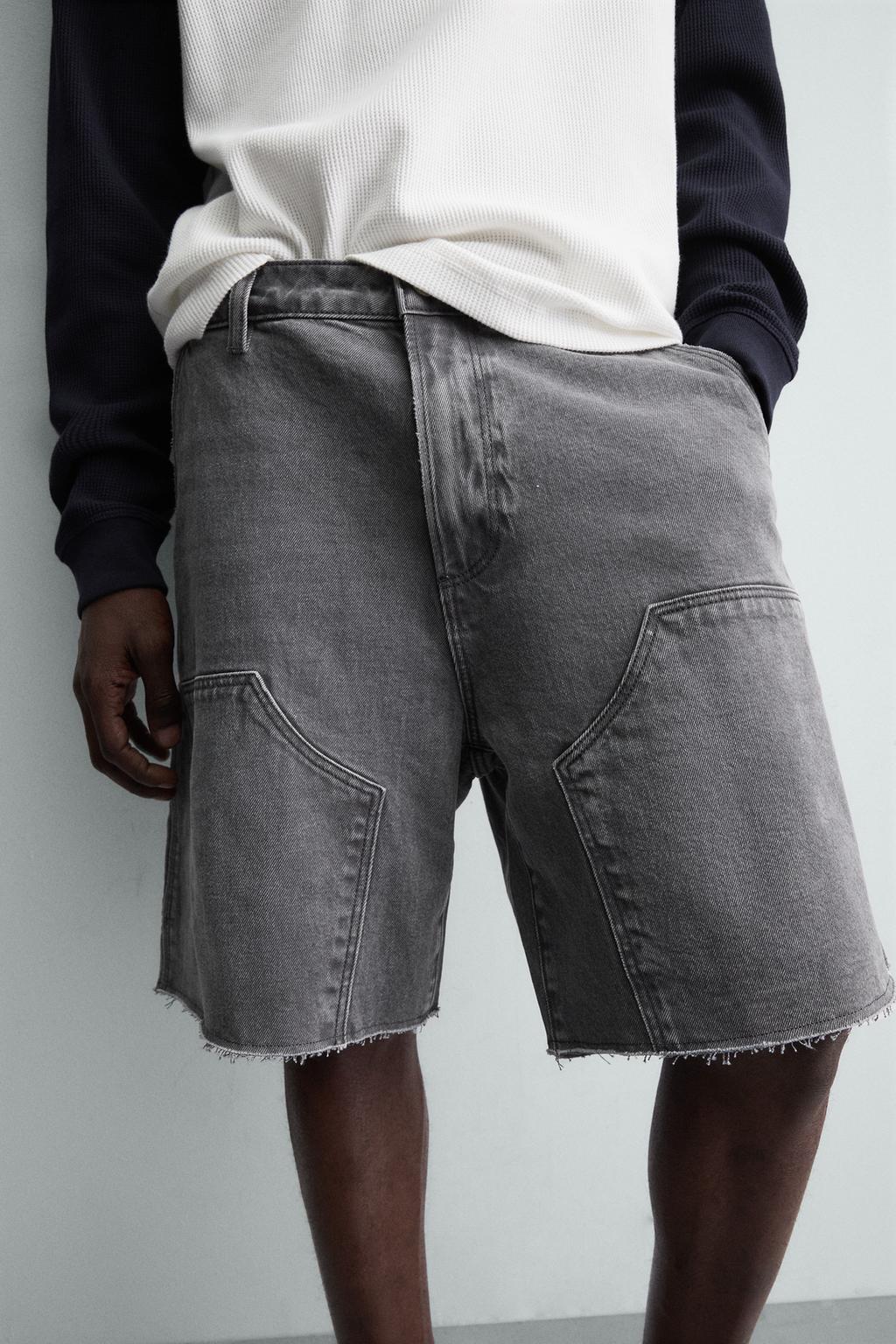 Бермуды с карманом столяра