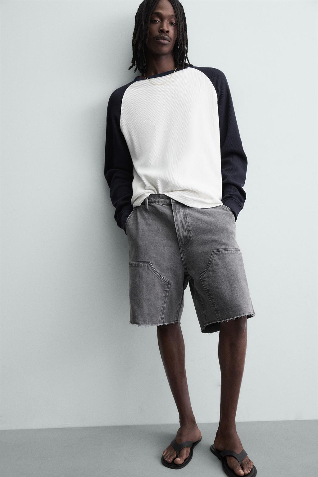 Бермуды с карманом столяра