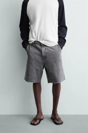 Бермуды с карманом столяра