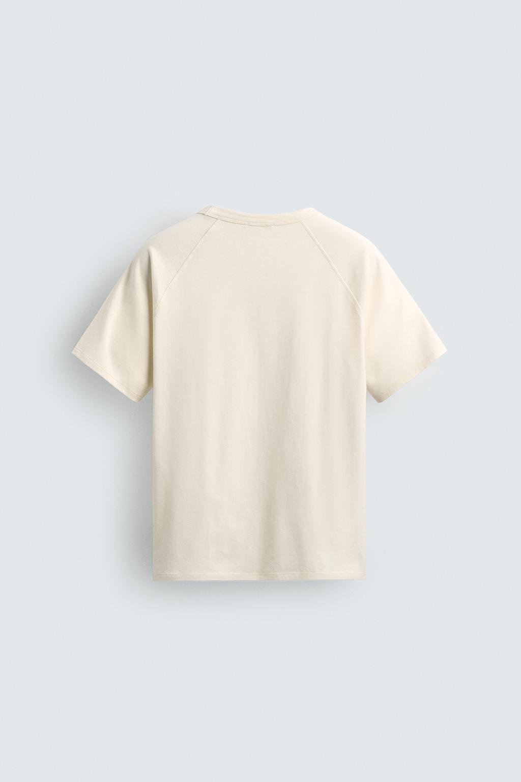 ФУТБОЛКА RELAXED FIT ИЗ ЛЕГКОЙ ТКАНИ