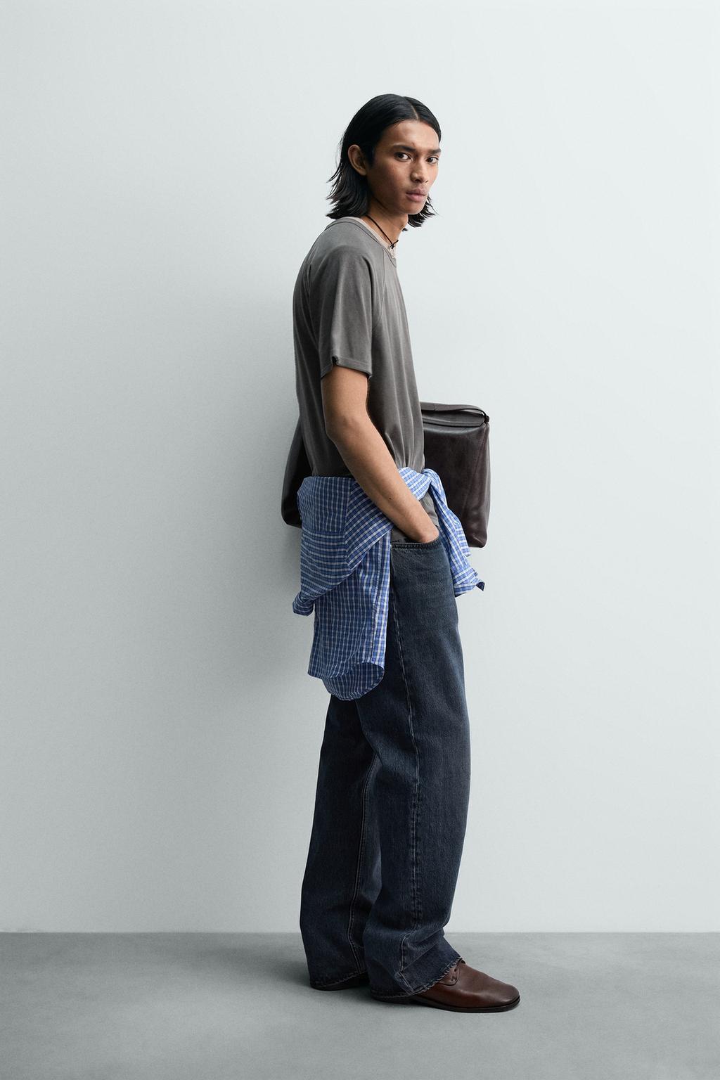 ФУТБОЛКА RELAXED FIT ИЗ ЛЕГКОЙ ТКАНИ