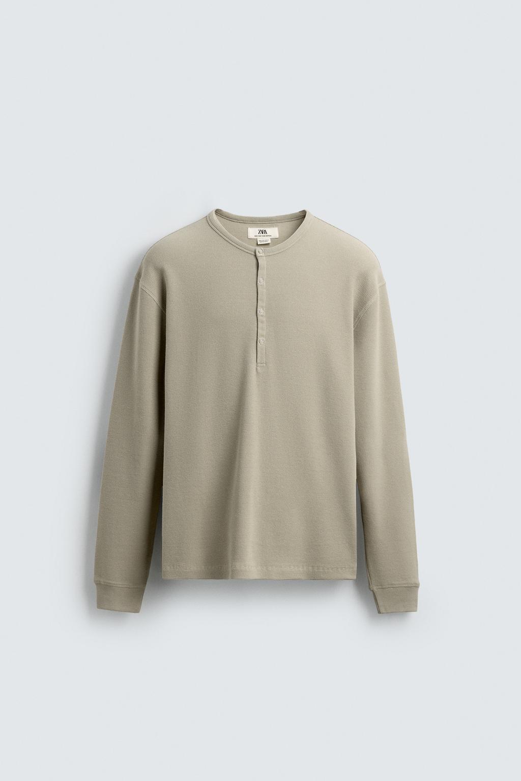 ФУТБОЛКА С ВОРОТНИКОМ НА КНОПКАХ ВАФЕЛЬНОГО ПЕРЕПЛЕТЕНИЯ — LIMITED EDITION