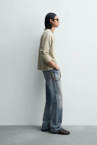 Футболка с воротником на кнопках вафельного переплетения — LIMITED EDITION- Заказать в России