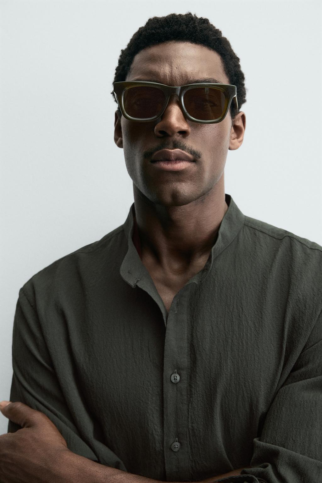 Рубашка с эффектом мятости