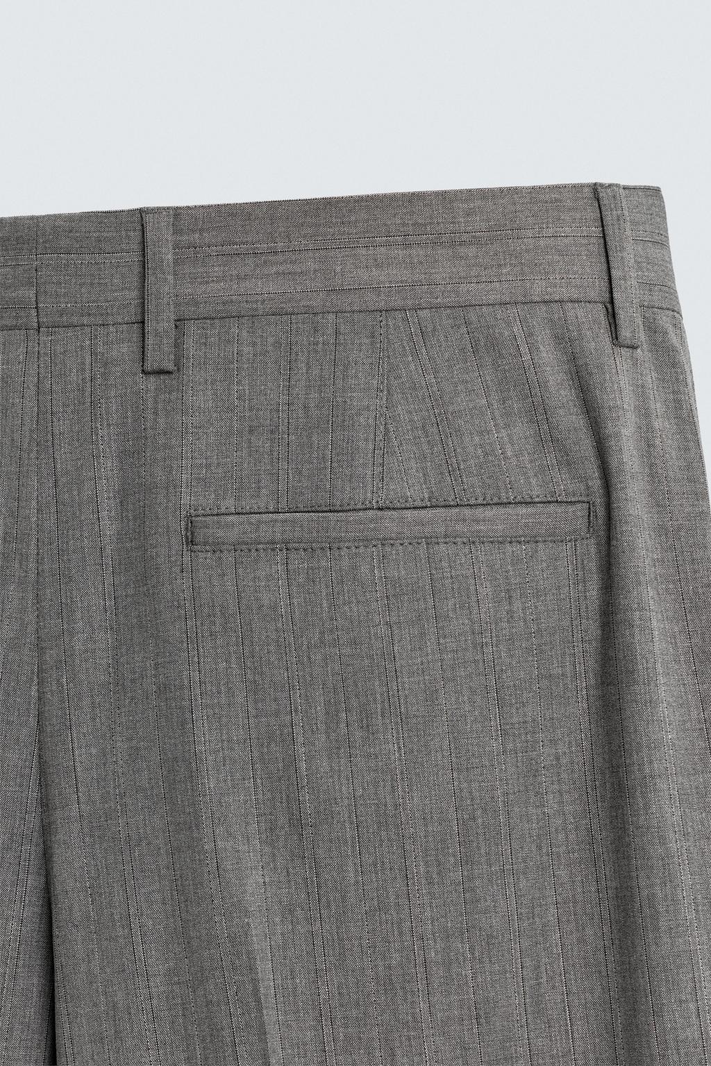 КОСТЮМНЫЕ БРЮКИ FLARE В ПОЛОСКУ — LIMITED EDITION