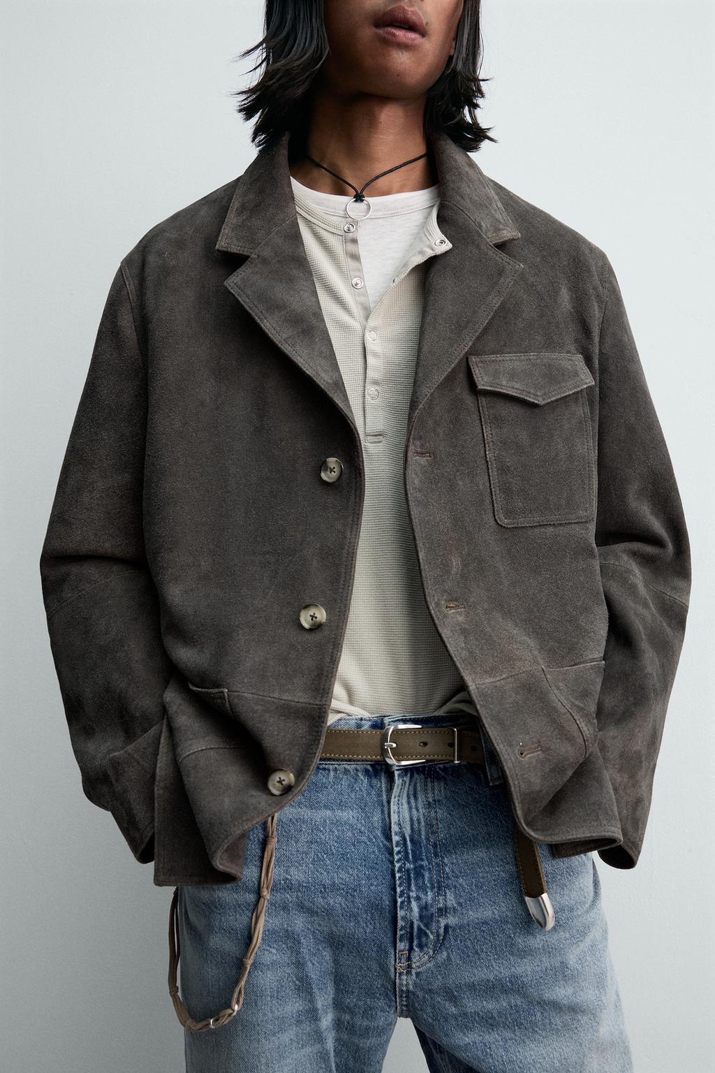 БЛЕЙЗЕР ИЗ ЗАМШИ - LIMITED EDITION