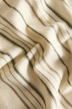 Мягкое плед с полосками- Заказать в России