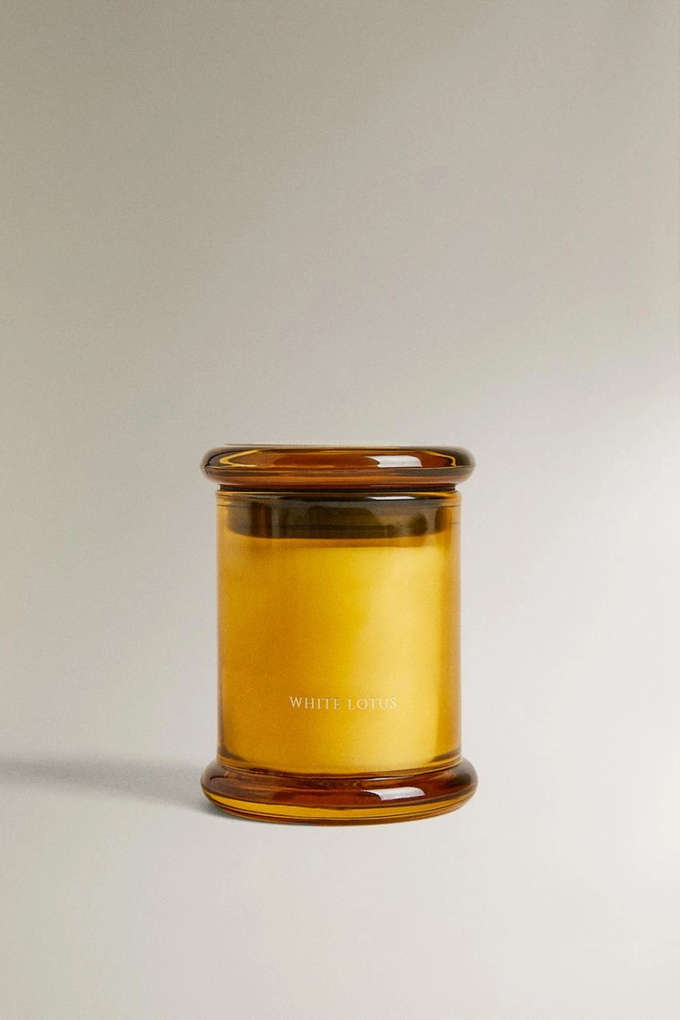 (150 г) ароматическая свеча white lotus
