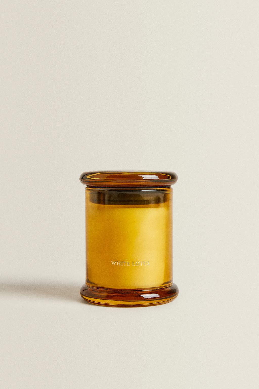 (150 г) ароматическая свеча white lotus